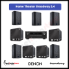 Paket Home Theater Big Room Speaker Broadway 5.4